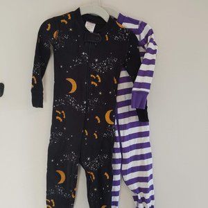 Hanna Andersson Set of Two Zippered Sleepers, 2T